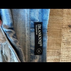 BlankNYC light denim shorts